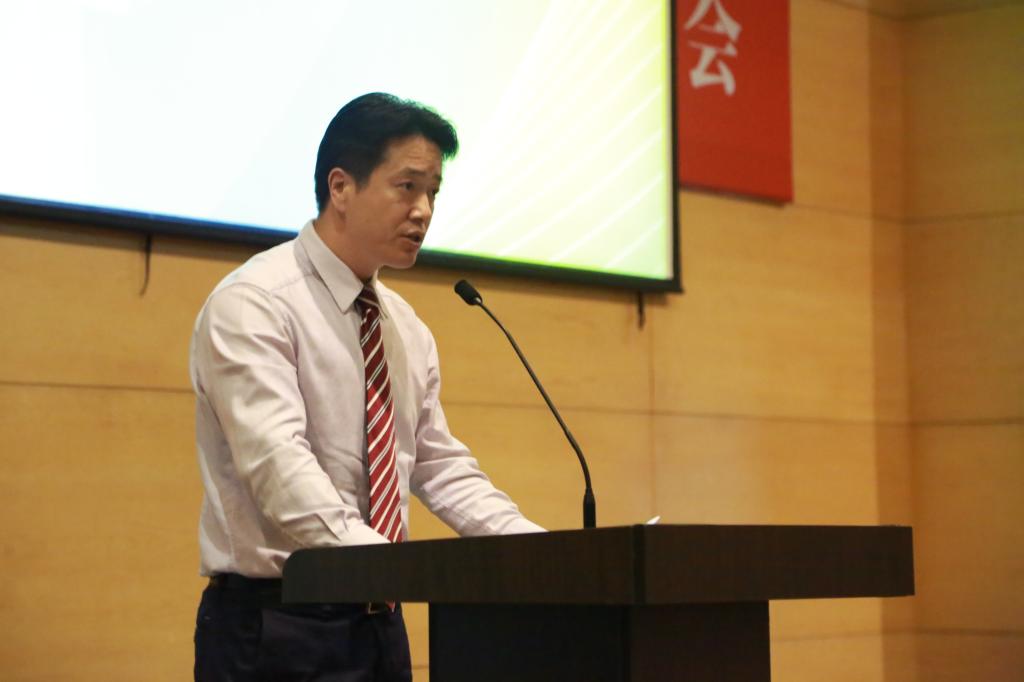杨斌副院长致辞