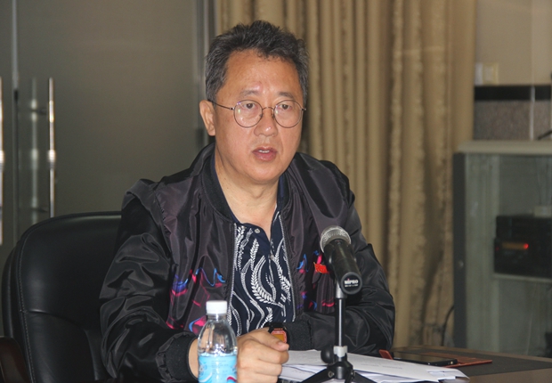郭玉铸书记作总结发言