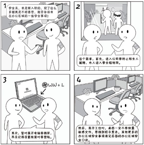 2018国家网络安全宣传周系列动漫④办公区潜藏多少信息泄露风险?以下场景千万别大意 2018国家网络安全宣传周系列动漫④办公区潜藏多少信息泄露风险?以下场景千万别大意
